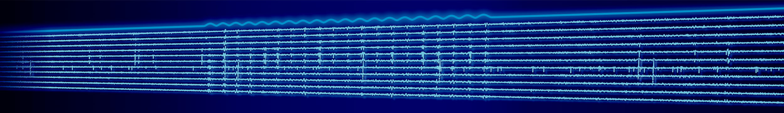 Optogenetically evoked spiking activity